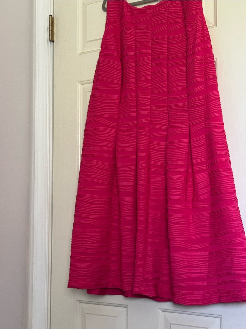 Gabby Skye Bright Fuchsia A-Line Skirt, Size 22, Excellent Condition